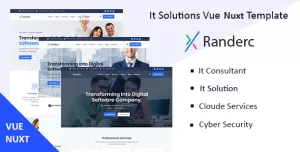 Randerc- Vue Nuxt It Solutions & Services Company Template