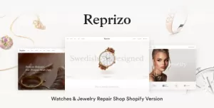 Reprizo - Jewelry & Watch Store Shopify Theme