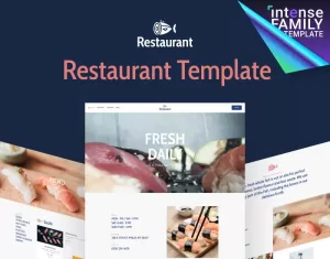 Seabay - Local Seafood Restaurant Website Template