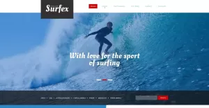 Surfing Blog Joomla Template