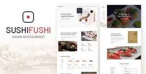 SushiFushi - Japanese & Asian Restaurant HTML Template