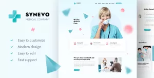 Synevo - Medical Landing Page