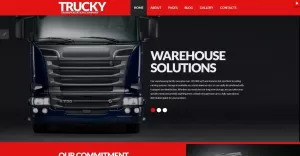Trucky - Transportation Responsive Joomla Template