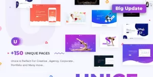 Unice - Creative Agency & Business Multipurpose HTML Template