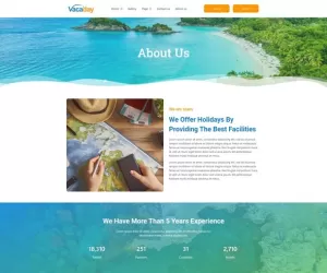 Vacaday - Travel Agency Elementor Template Kit
