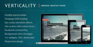 Verticality - Onepage Photography Theme