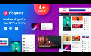 VibePress - Modern Magazine WordPress Theme - TemplateMonster