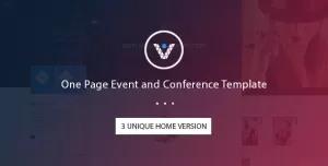 VnEvent - One Page Event and Conference Template