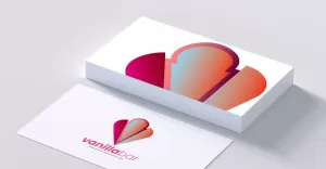Zdarma Vanilla Bar Delicious Icecream Logo - TemplateMonster