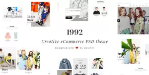 1992  Creative eCommerce PSD Theme