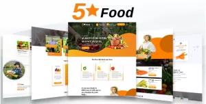 5 Star Food - Unbounce Landing Page