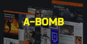A-Bomb  News & Blog & Magazine Template