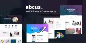Abcus - SaaS, Software & Digital Agency Template