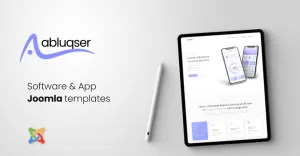 Abluqser - Software And App Joomla 4 Templates