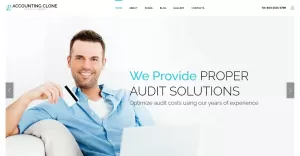 Accounting - Audit Solutions Clean Joomla Template