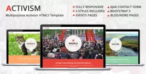 Activism - Multipurpose HTML5 Template
