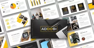 Addobi – Creative Business Presentation - Keynote template