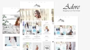 Adore Blog - Beauty and Fashion WordPress Blog Theme - Themes ...
