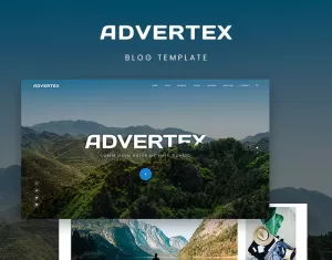 Advertex - Travel Personal Blog WordPress Theme