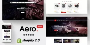 Aero - Auto Parts, Car Accessories Shopify Theme