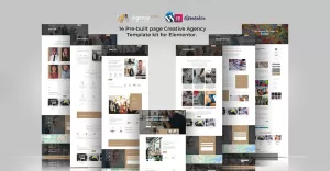 Agency Four - Premium Creative Agency Elementor Template kit