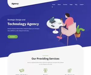 Agency WordPress theme for consulting service product based companies