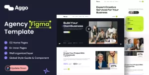 Aggo - Agency Figma Templates
