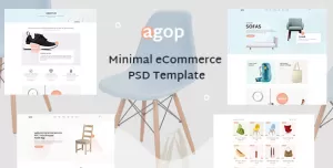 Agop - Minimal  eCommerce PSD Template