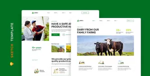 Agria – Agriculture Template for Sketch
