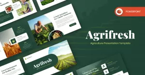Agrifresh - Agriculture PowerPoint Template - TemplateMonster