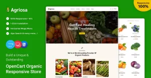 Agriosa - Vegetables, Fruits, and Grocery OpenCart Theme