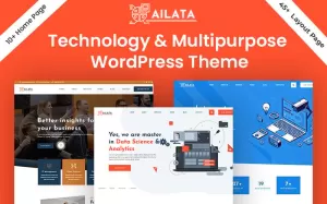 Ailata - IOT & Data Science & Machine Learning  WordPress Theme