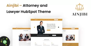 Ainjibi – Attorney and Lawyer HubSpot Theme
