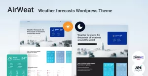 AirWeat - Weather Forecast Service WordPress Theme
