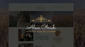 Alan Ölrich - Elegant WordPress Theme