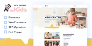 AleKids  Kindergarten & Preschool WordPress Theme