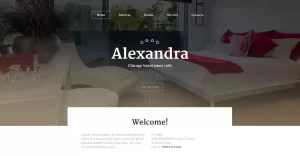 Aleksandra Website Template