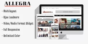 Allegra - A Multilayout Blog & Magazine Theme