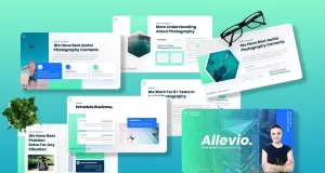 Allevio - Drone Aerial Photography Powerpoint Templates