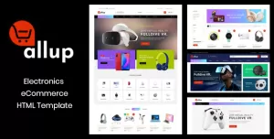Allup – Electronics eCommerce HTML5 Template