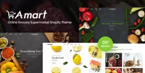 Amart - Online Grocery Supermarket Shopify Theme