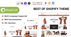 Amran - Mega Fashion Shopify 2.0 Premium Responsive Theme
