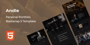 Andle - Personal Portfolio Bootstrap 5 Template