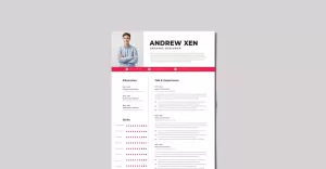 Andrew Xen Cover Letter & Resume Template