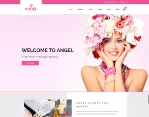 Angel - Beauty Salon Store WooCommerce WordPress Elementor Theme