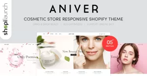 Aniver - Cosmetic Store Responsive Shopify Theme