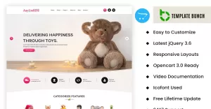 Anywhere - Toys eCommerce Themes & Templates on opencart