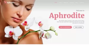 Aphrodite - Skönhets- & SPA-salong Responsivt WordPress-tema