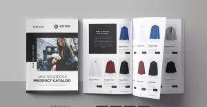 Apparel Clothes Catalog or  Fashion Product Catalog