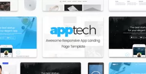 AppTech - Responsive App Landing Page